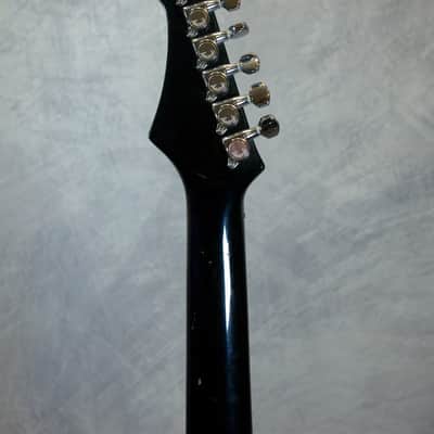 1984-86 Aria Pro II RS Knight Warrior MIJ - Black, HSS Blade Pickups, Kahler Flyer image 7