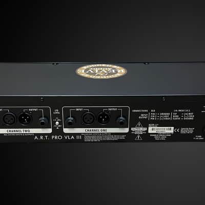 Revive Audio Modified: ART Pro VLA III Two Channel Vactrol/Tube Leveling Amplifier, Fresh Release! image 2