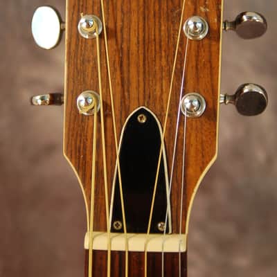 Sigma Martin GCS-6 Flattop Acoustic Guitar X braced Solid Top original Case 1974 Blond image 4