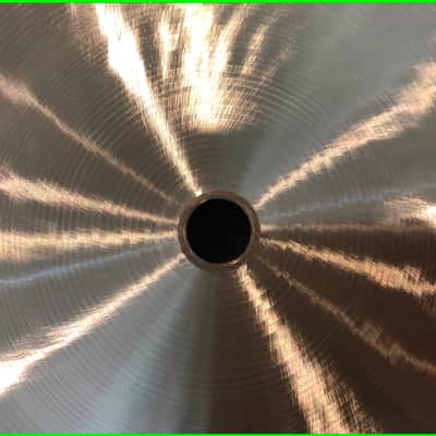 Paiste Vault Release 0047: Sound Creation 18" Dark Flatride Flat Ride from 1985 IMMACULATE COLLECTOR GRADE NOS Mint Formula 602 alloy gem! image 8