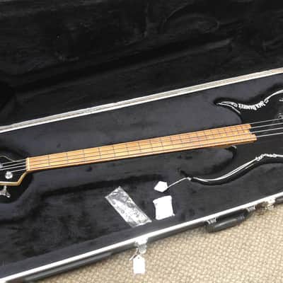 Peavey Jack Daniels USA Signature 4-string Electric Bass w/Case black Daniel's cirrus image 5