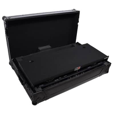 ProX XS-DDJFLX10WLTBL Black Flight Road Case to fit DDJ-FLX10 or DDJ-GRV6 Controller w LED Strip image 4
