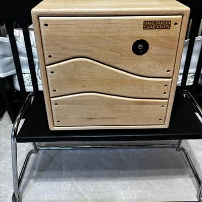 The Pica Speaks 1x12 Solid Maple loaded cabinet 2024 - Blonde Maple image 3