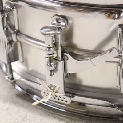 Ludwig Acrolite 5x14" 8-Lug Snare Drum W/ COB Hoops Vintage 1960's image 6