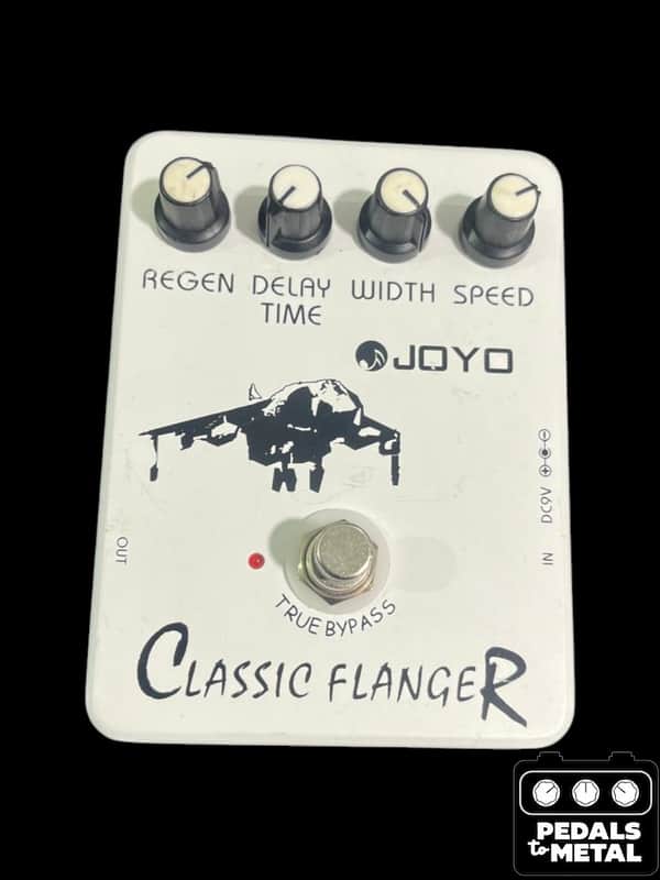 Joyo JF-07 Classic Flanger 2010s - White - X19943 image 1