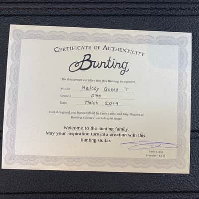 Bunting Melody Queen T 2019 Madmen Red Mint Condition (Authorized Dealer) image 10