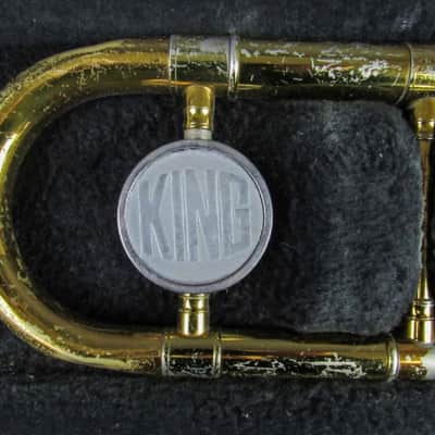 King 606 Tenor Trombone, USA, Brass, with case/mouthpiece image 8