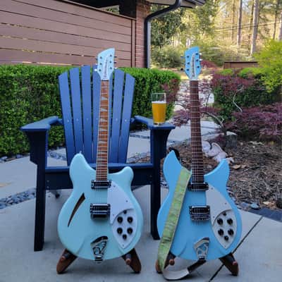 Rickenbacker 330 2012 - Present - Blue Boy image 3