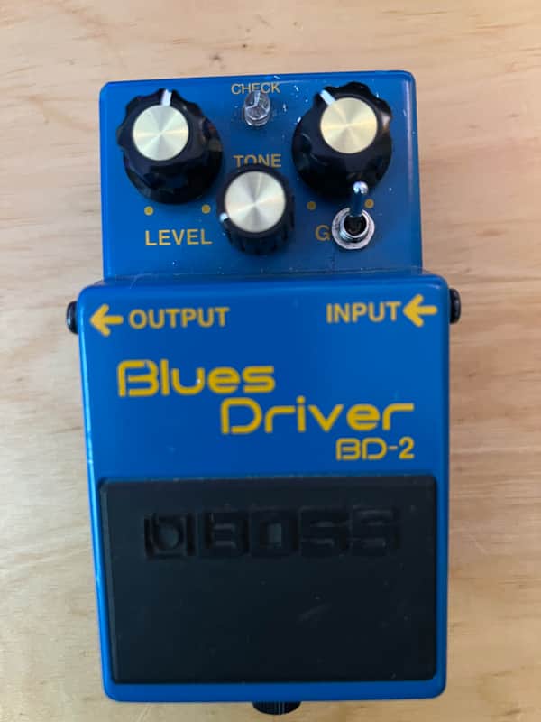 Keeley Boss BD-2 Blues Driver Overdrive with Phat Mod 2010s - Blue