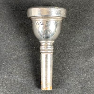 Benge Silver Plated 12C Small Shank Trombone Mouthpiece image 1