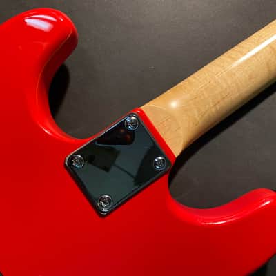 Squier Special Edition Stratocaster by Fender STRAT Dakota Red AA Flame Maple Neck RW fretboard image 10