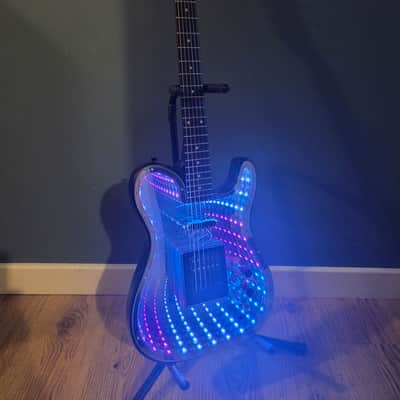 Harley Benton TE-20HH SBK Standard Series Infinity Mirror Electric Guitar image 11