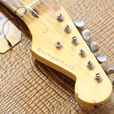 2015 Nash S-57 Electric Guitar 2-Tone Sunburst Heavy Relic + OHSC image 12