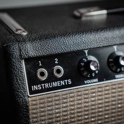 Vintage Fender Blackface 1964 Pre CBS Princeton Amplifier (Immaculate Condition) Bild 6