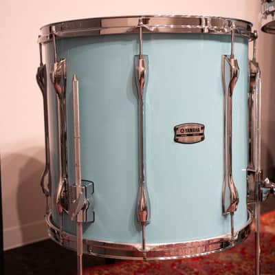 Yamaha Recording Custom 22" 10" 12" 16" Drum Kit Surf Green / RBB2216 / RBP6F3 SFG image 6