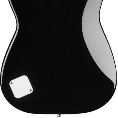 Fender Squier 3/4-Size Kids Mini Strat Electric Guitar - Black w/ Amplifier image 3