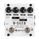 Joyo D-SEED Dual Channel Digital Delay 4-Mode Guitar Effect Pedal with Tap Tempo