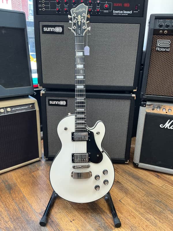 Hagstrom SUSWE-WHT Super Swede 2010s - White image 1