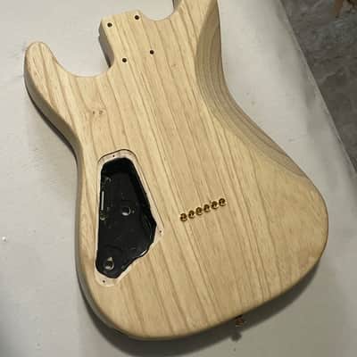 2010's Charvel Mexico Pro Mod Style 1 Natural Ash Wood Guitar Body Hardtail image 13
