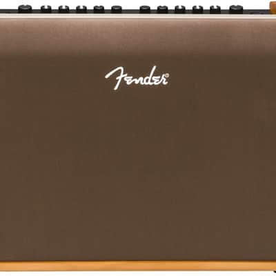 Fender Acoustic Guitar Amp, 100 Watts, with 2-Year Warranty Bluetooth Speaker, 8 Inch Full-range Speaker, 14Hx18.5Wx9.25D inches, Wood, Natural Blonde image 2