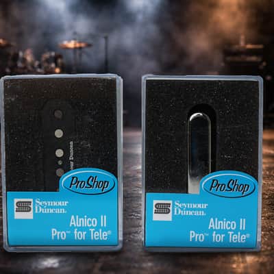 Seymour Duncan Alnico II Pro Telecaster Pickup Set APTR-1 Rhythm & APTL-1 Lead image 1