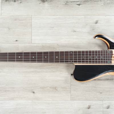 Ibanez BTB866SC BTB Bass Workshop 6-String Bass, Rosewood, Weathered Black image 7