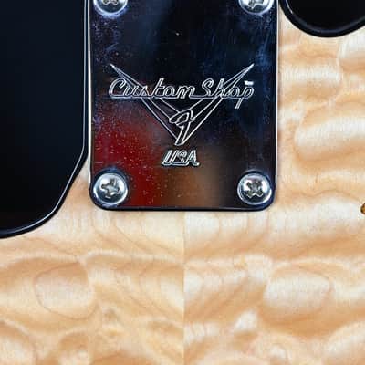 Fender Custom Shop Masterbuild Todd Krause Maple Leaf Telecaster from 2003 in Natural Maple Leaf finish with new Case image 9