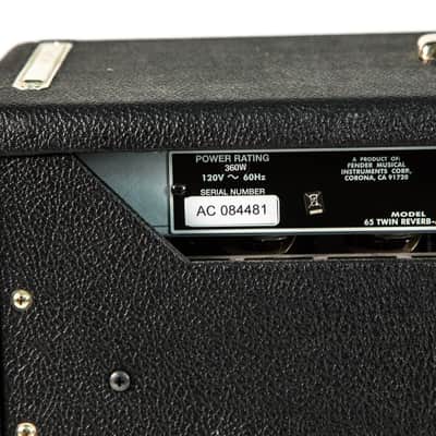 Fender Twin Reverb 65 Reissue Owned By Dave Keuning Of The The Killers image 11