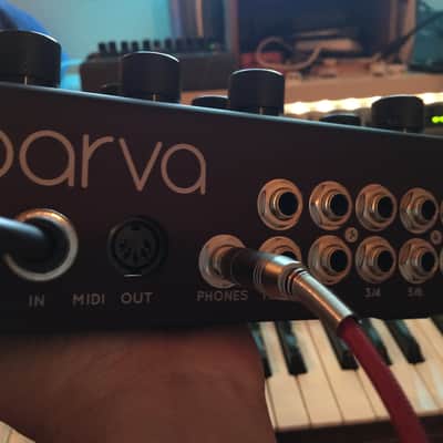Futuresonus Parva 8-Voice Analog Synthesizer - Limited Black Matte & Black Knob Edition image 8