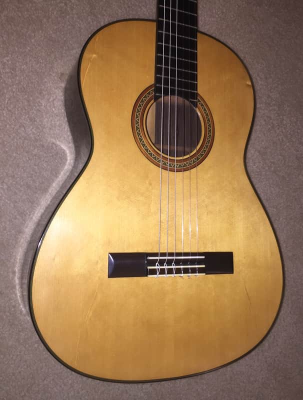 Anthony Gaillard Murray Concert Classical Guitar, 1999, with Klaus Scheller tuners, in Hiscox case image 1