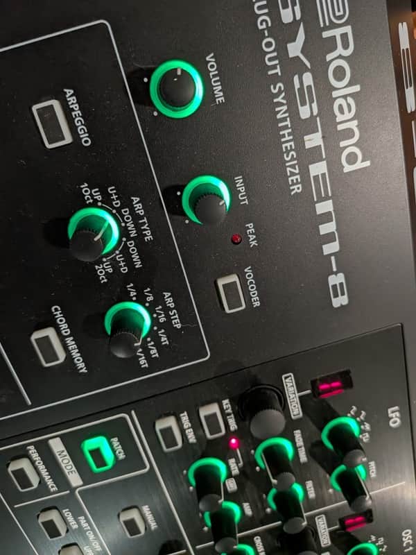 Roland SYSTEM-8 49-Key Plug-Out Synthesizer 2016 - Present - Black
