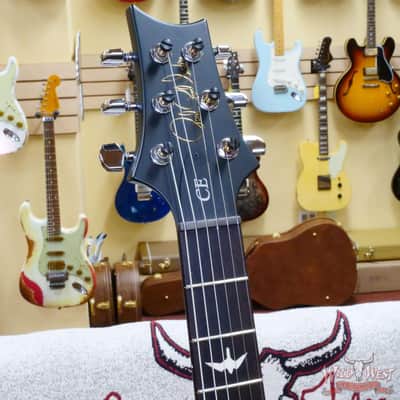 2023 Paul Reed Smith PRS Wild West Guitars Special Run CE 24 Painted Black Neck 57/08 Pickups Orange 7.10 LBS image 5