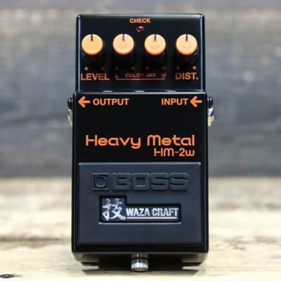 Boss HM-2W Heavy Metal Waza Craft Special Edition Heavy Distortion Effect Pedal image 1
