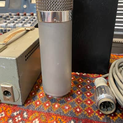 Neumann U47 - Large Chrome Badge / Big Label - Late 1940s - Nickel - Vintage Complete Set image 3
