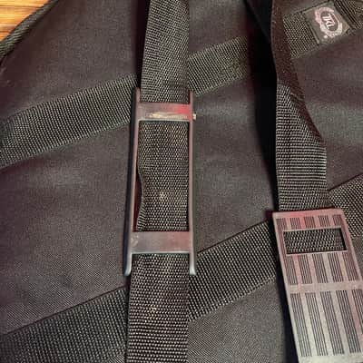 ESP TKL Guitar Gig Bag, Black w/ Burgundy Interior image 10