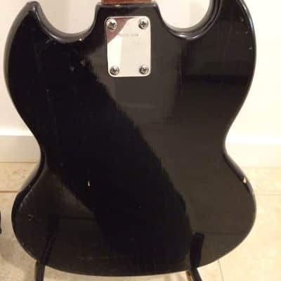 Lyle SG style guitar 60s-70s only one pickup works but Bargain image 6