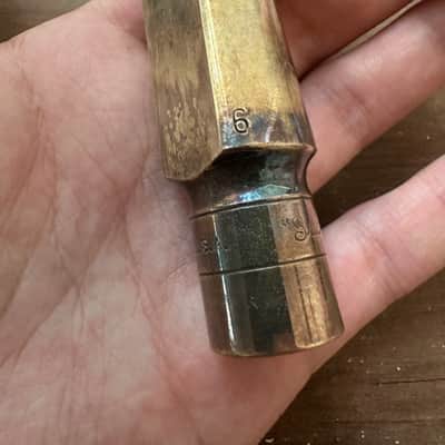 Vintage Otto Link Early Babbitt STM Tenor Sax Mouthpiece - original 6 tip w/ lig and cap! image 3