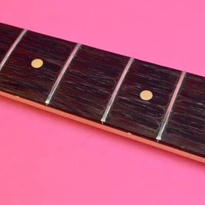 Vintage 1963 PRE-CBS Fender Jazzmaster Project Neck - Killer Tone Wood - Clay Dot RW Board! image 11