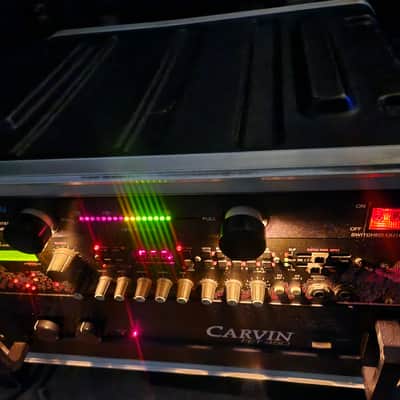 Vintage 90s Guitar Rack Rig | ART SGX 2000 Tube Preamp & Carvin FET 450 Power Amp in SKB 4U Case image 12