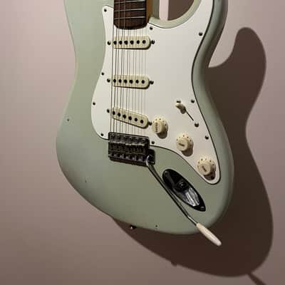 Fender Custom Shop ‘64 Stratocaster Journeyman Faded Aged Sonic Blue image 11