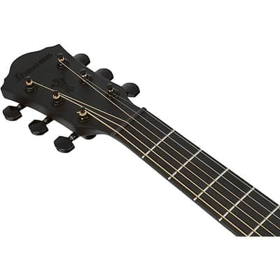 Ibanez AEG621BOT 6-String Grand Concert Acoustic Electric Guitar, Black Out image 2