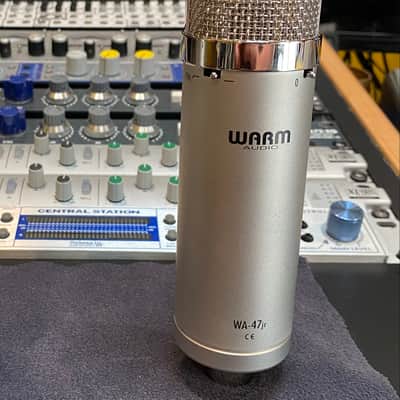 Warm Audio WA-47jr Large Diaphragm Multipattern FET Condenser Microphone 2018 - Present - Nickel image 2