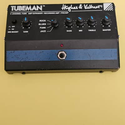 Hughes & Kettner Tubeman 4-Channel Tube Amp Expander / Recording Amp / Preamp 1990s - Black image 3