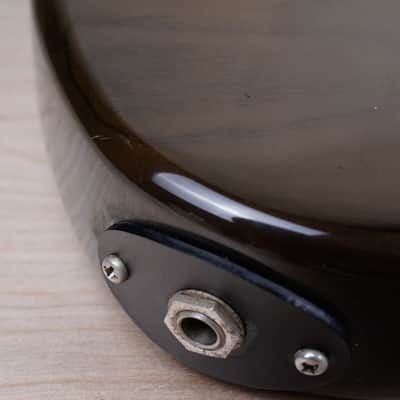 Fender Pro Feel JBR-80R Jazz Bass MIJ 1990 See-Through Black Made in Japan Fujigen w/ Bag image 7