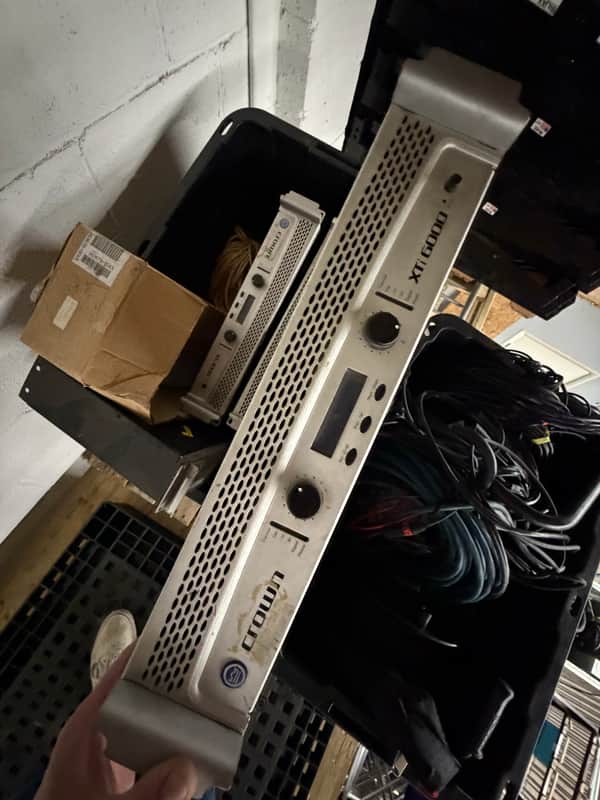 Crown XTi 6000 2-Channel Power Amplifier 2000s - Silver imagen 1