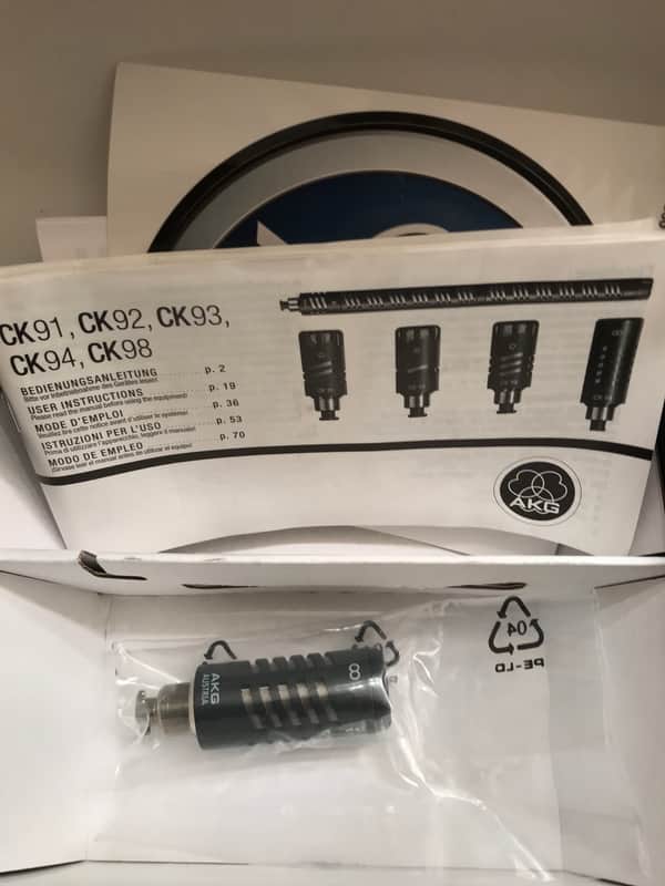 AKG CK94 Figure 8 capsule for Blue Line Series mic pre SE300B image 1