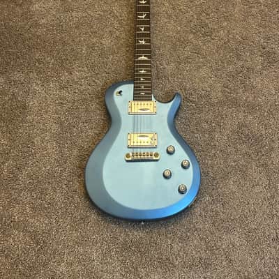 PRS S2 Singlecut 2019 - Limited Edition Satin Ice Blue Metallic image 4