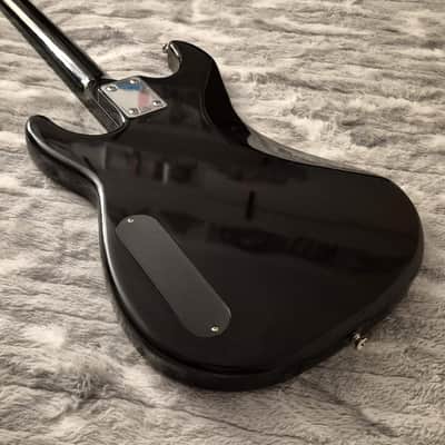 Vintage Kramer THE SHREDDER by L.A Bass - 80s - 30" Short Scale - Gloss Black - Gremlin Bass - 4-String image 10