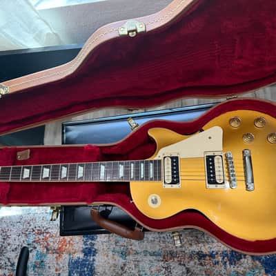 Gibson Les Paul Classic T 2017 - Gold Top Rare finish! image 3