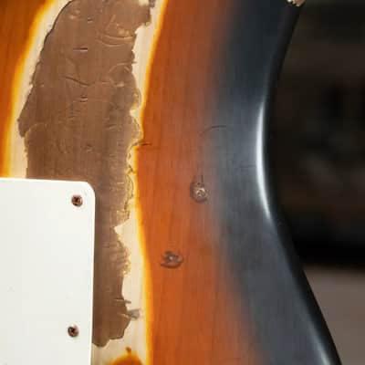 Nash S-57 Electric Guitar - 2-Tone Sunburst with Hardshell Case image 15